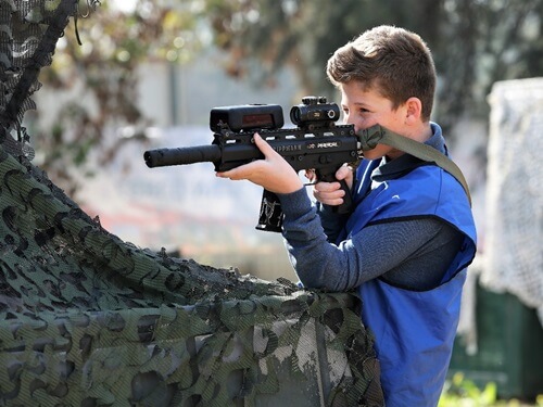 לייזר טאג אדרנלין בשטח